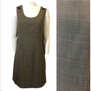 Vertigo Paris red & black plaid dress